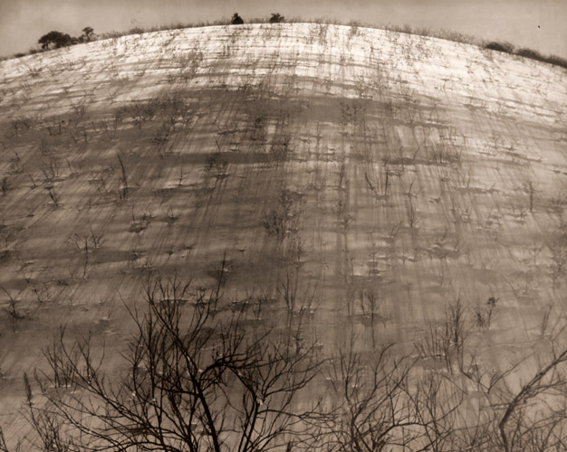 冬山 [位上正治, アサヒカメラ 1955年4月号より] パブリックドメイン画像 