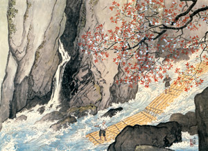 春峡 [川合玉堂, 1956年, 川合玉堂展 描かれた日本の原風景より]のサムネイル画像