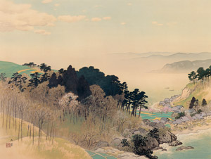 Islands in Spring [Gyokudō Kawai, 1937, from KAWAI Gyokudo: A Retrospective] Thumbnail Images