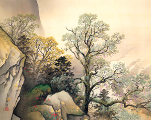 雨後 [川合玉堂, 1935年, 川合玉堂展 描かれた日本の原風景より]のサムネイル画像