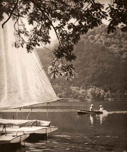 初夏 [朽木光綱, アサヒカメラ 1940年6月号より] パブリックドメイン画像 