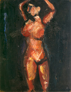 立てる裸婦 [三岸好太郎, 1932年頃, 麗しき前衛の時代 古賀春江と三岸好太郎より]のサムネイル画像