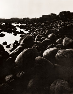 チリの海岸線にある岩 [エリオット・エリソフォン, Color Photography Annual 1956より]のサムネイル画像