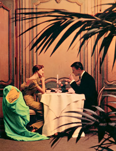 デビアスのダイヤモンドの広告写真 [Color Photography Annual 1956より]のサムネイル画像