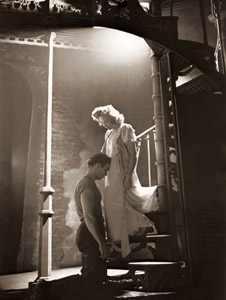 テネシー・ウィリアムス作「欲望という名の電車」で共演するマーロン・ブランドとキム・ハンター [エリオット・エリソフォン, 1947年, 栄光の「LIFE」展 1946-1955 時代の顔を衝くより]のサムネイル画像