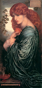 プロセルビナ [ダンテ・ゲイブリエル・ロセッティ, 1881-1882年, ロセッティ展より]のサムネイル画像