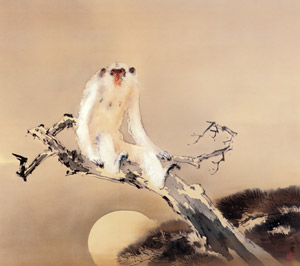 霊猿 [橋本関雪, 1939年, 橋本関雪展 没後50年記念より]のサムネイル画像