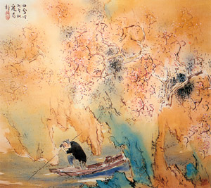武陵漁夫 [橋本関雪, 1933年頃, 橋本関雪展 没後50年記念より]のサムネイル画像