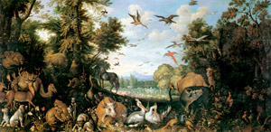 Paradise [Roelant  Savery, 1618, from Bruegel and Netherlandish Landscape Painting] Thumbnail Images