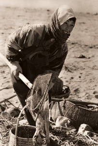 浜で働く娘 [北浦和夫, ARS CAMERA1955年6月号より]のサムネイル画像