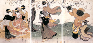 花の風 [歌川豊国, 1789-1801年頃, 秘蔵浮世絵大観 第2巻 大英博物館2より]のサムネイル画像