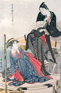 四季遊花之色香(右） [喜多川歌麿, 1783年頃, 秘蔵浮世絵大観 第2巻 大英博物館2より]のサムネイル画像