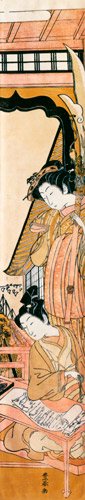 見立関羽 [歌川豊春, 1772-1781年頃, 秘蔵浮世絵大観 第2巻 大英博物館2より] パブリックドメイン画像 