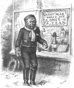 クリスマスは何度も来ると思っていた少年へ  [トーマス・ナスト, Thomas Nast’s Christmas Drawingsより]のサムネイル画像