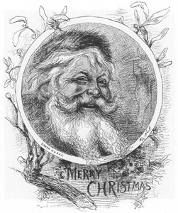メリークリスマス [トーマス・ナスト, Thomas Nast’s Christmas Drawingsより]のサムネイル画像