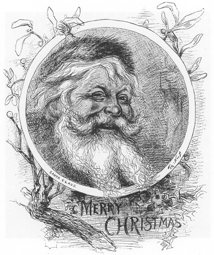 Merry Christmas [Thomas Nast,  from Thomas Nast’s Christmas Drawings]