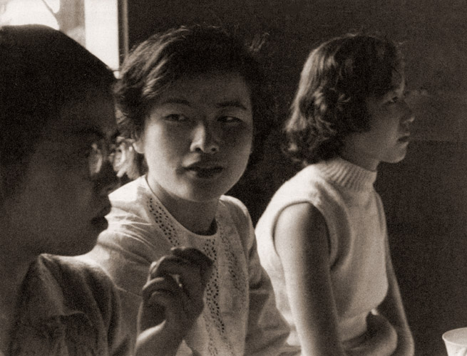 三つの顔 [藤田良雄, カメラ毎日 1955年6月号より] パブリックドメイン画像 