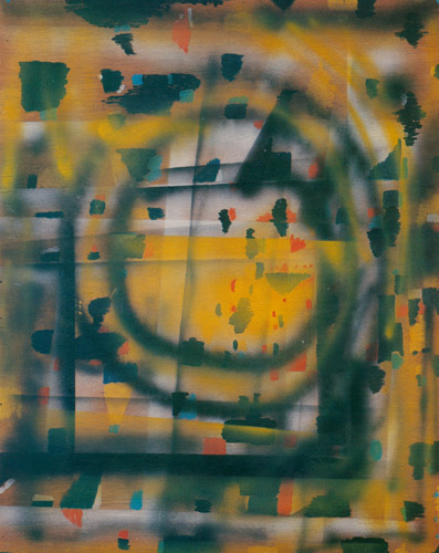 ビルの窓B [瑛九, 1957年, みづゑ 891号 1979年6月より] パブリックドメイン画像 
