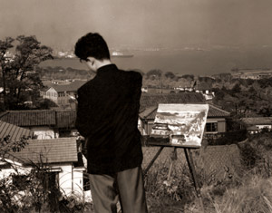船の見える丘 [宮地勝, カメラ毎日 1956年11月号より]のサムネイル画像