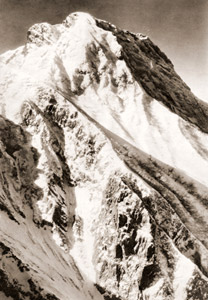 厳冬の阿弥陀岳 [船越好文, 日本カメラ 1955年2月号より]のサムネイル画像