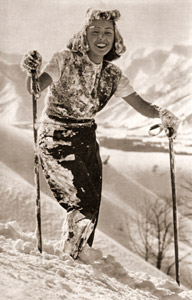 雪だるま [岡田七郎, 日本カメラ 1955年2月号より]のサムネイル画像