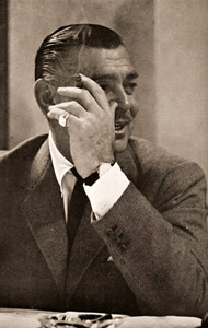 クラーク・ゲーブル [谷田貝高幸, 日本カメラ 1955年2月号より]のサムネイル画像