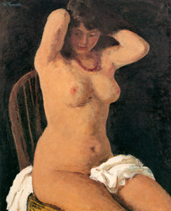 Nude Woman [Terauchi Manjirō, 1960, from Exhibition Catalog of Terauchi Manjiro] Thumbnail Images