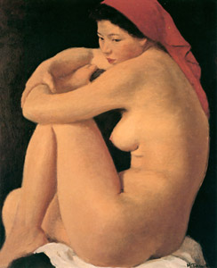 Nude Woman [Terauchi Manjirō, 1959, from Exhibition Catalog of Terauchi Manjiro] Thumbnail Images