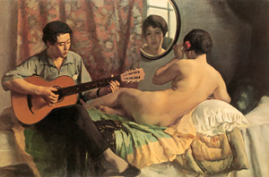 鏡 [寺内萬治郎, 1928年, 寺内萬治郎展より]のサムネイル画像