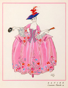 Casanova ELVIRE [George Barbier,  from George Barbier Master of Art Deco] Thumbnail Images