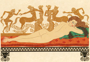 Aphrodite (Chrysis) [George Barbier,  from George Barbier Master of Art Deco] Thumbnail Images
