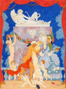 Les Liaisons dangereuses (Lush Banquet) [George Barbier,  from George Barbier Master of Art Deco] Thumbnail Images