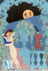 Fêtes Galantes (Puppet) [George Barbier,  from George Barbier Master of Art Deco] Thumbnail Images