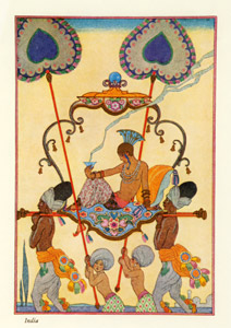 The Romance of Perfume (India) [George Barbier,  from George Barbier Master of Art Deco] Thumbnail Images