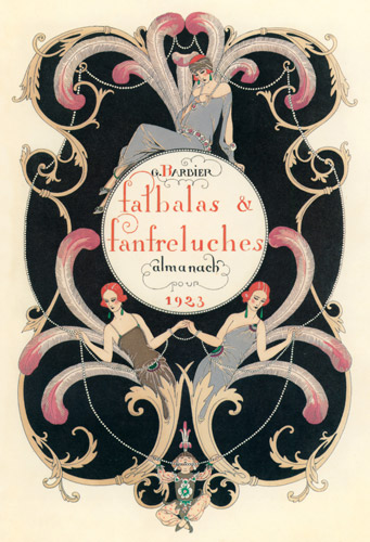 Falbalas et Fanfreluches 1923 Cover [George Barbier,  from George Barbier Master of Art Deco]