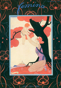 Femina November 1922 Cover [George Barbier,  from George Barbier Master of Art Deco] Thumbnail Images