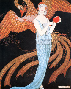 ガゼット・デュ・ボン・トン誌 魔術 [ジョルジュ・バルビエ, 1922年, ジョルジュ・バルビエ 優美と幻想のイラストレーターより]のサムネイル画像