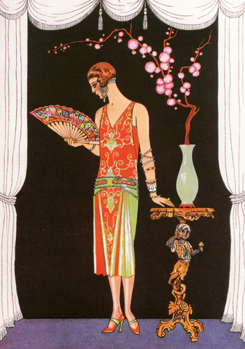 Gazette du Bon Ton (La Belle Personne) [George Barbier, 1925, from George Barbier Master of Art Deco]