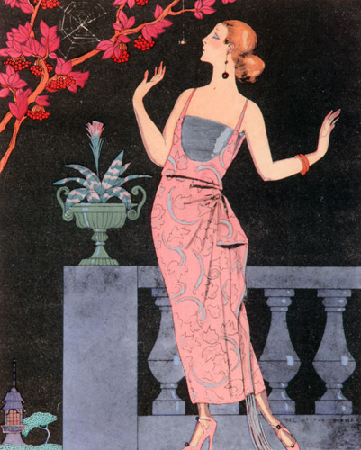 Gazette du Bon Ton (Araignee du Soir, Espoir) [George Barbier, 1922, from George Barbier Master of Art Deco]