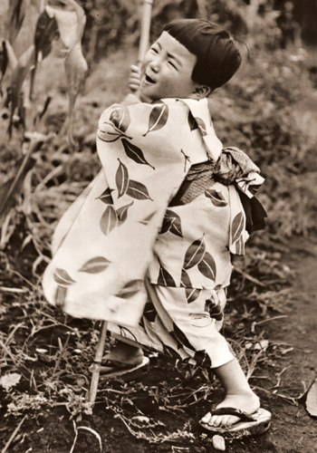 子供 [新田幸夫, 日本カメラ 1955年3月号より] パブリックドメイン画像 
