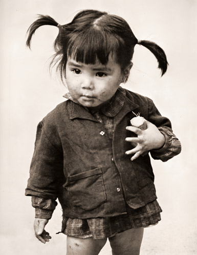 子供 [村上照信, 日本カメラ 1955年3月号より] パブリックドメイン画像 