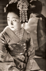 舞妓 [石井彰, 日本カメラ 1955年11月号より]のサムネイル画像