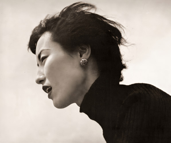 ポートレート [小松健次, 日本カメラ 1955年5月号より] パブリックドメイン画像 
