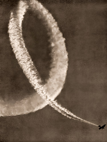 宙返り [アール・オーエン・シュレダー, アサヒカメラ 1936年2月号より] パブリックドメイン画像 