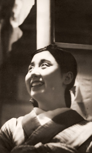 春の宵 [熊谷辰男, アサヒカメラ 1937年4月号より] パブリックドメイン画像 