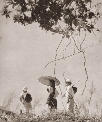秋晴れ [有馬良治, アサヒカメラ 1939年9月号より] パブリックドメイン画像 