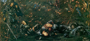 いばら姫 いばらの森に入る王子 [エドワード・バーン＝ジョーンズ, 1871-1873年, バーン＝ジョーンズと後期ラファエル前派展より]のサムネイル画像