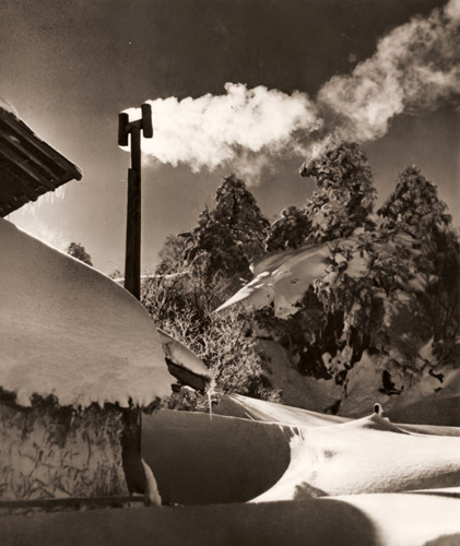 朝の印象 [松島好男, 1938年, アサヒカメラ 1938年5月号より] パブリックドメイン画像 