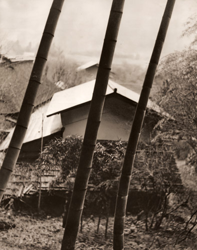 早春の奧多摩 [澤数七, アサヒカメラ 1938年5月号より] パブリックドメイン画像 