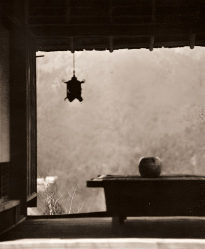 茶店 [福原信三, アサヒカメラ 1938年5月号より] パブリックドメイン画像 